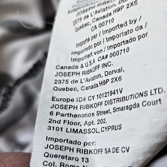 JOSEPH RIBKOFF Zebra Print Floral Accent Tie Waist Top. Size 14 - Picture 9 of 11